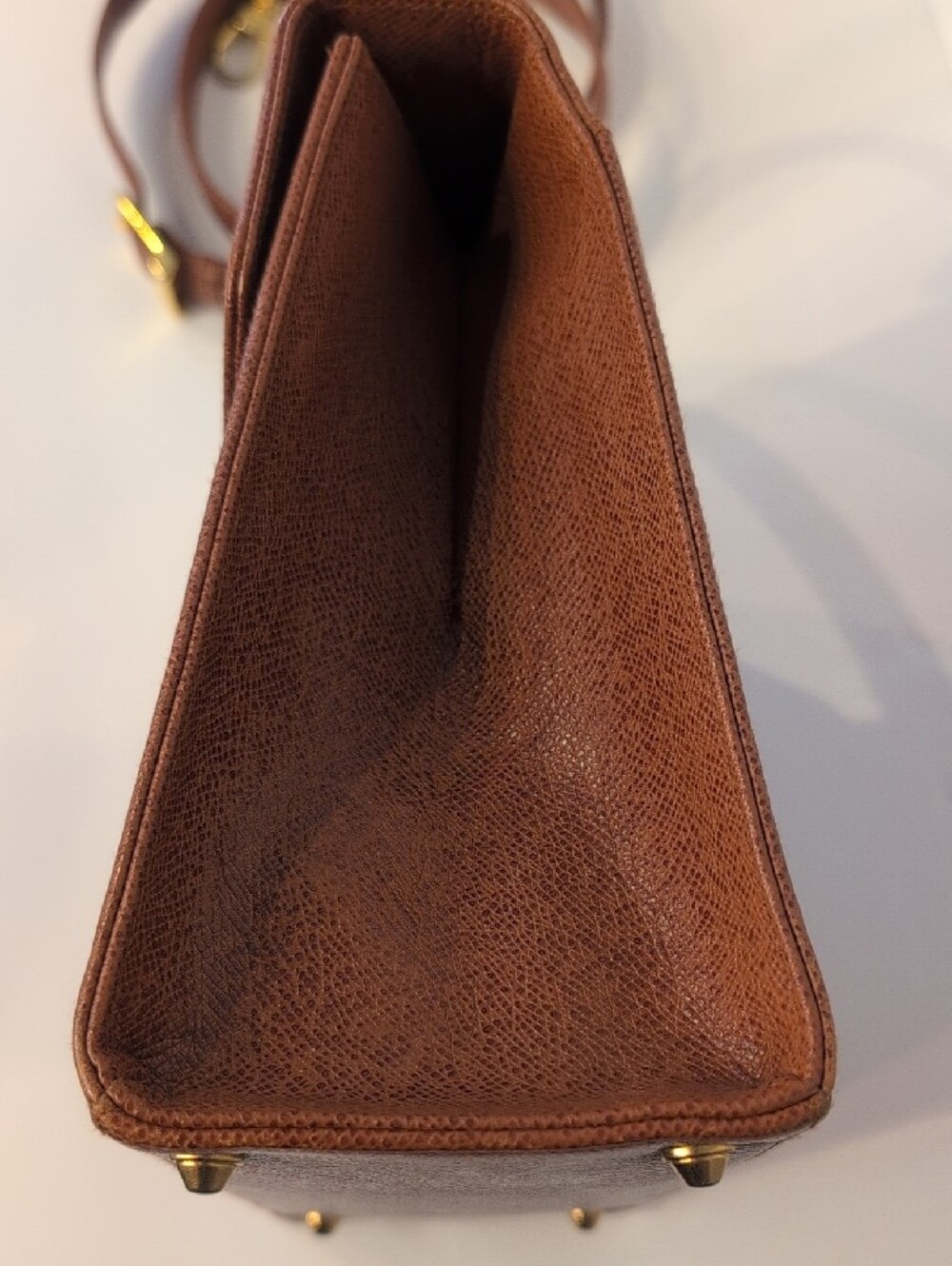 MCM Vintage Structured Top-Handle Satchel Bag Made In Germany - Picture 6 of 14
